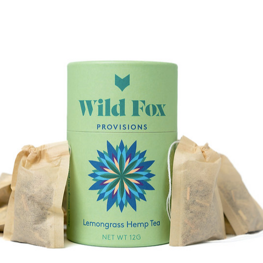 Wild Fox Provisions Lemongrass Hemp Tea