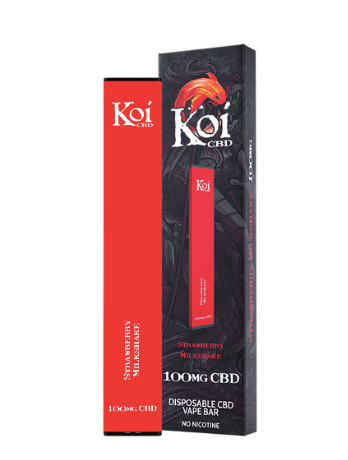 Koi Strawberry Milkshake CBD Vape Bar