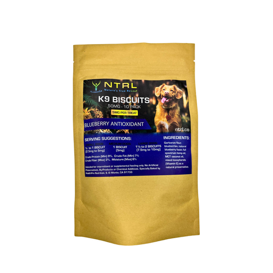 Ntrl Blueberry Antioxidant K9 Biscuits